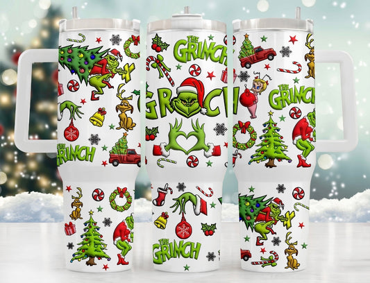 Grinch tumblers