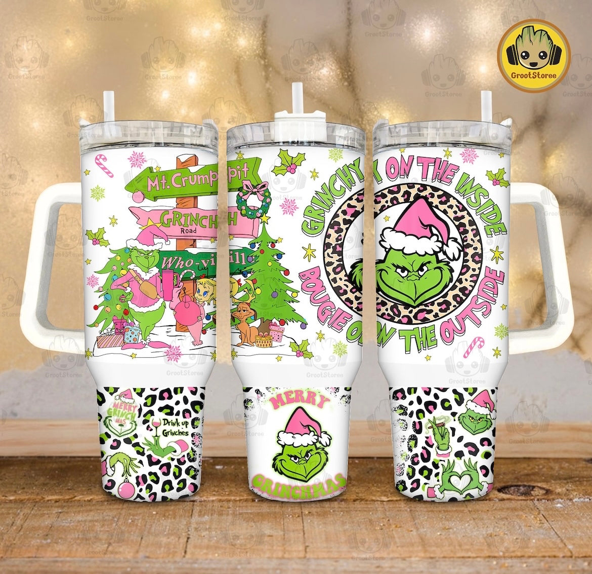 Grinch tumblers