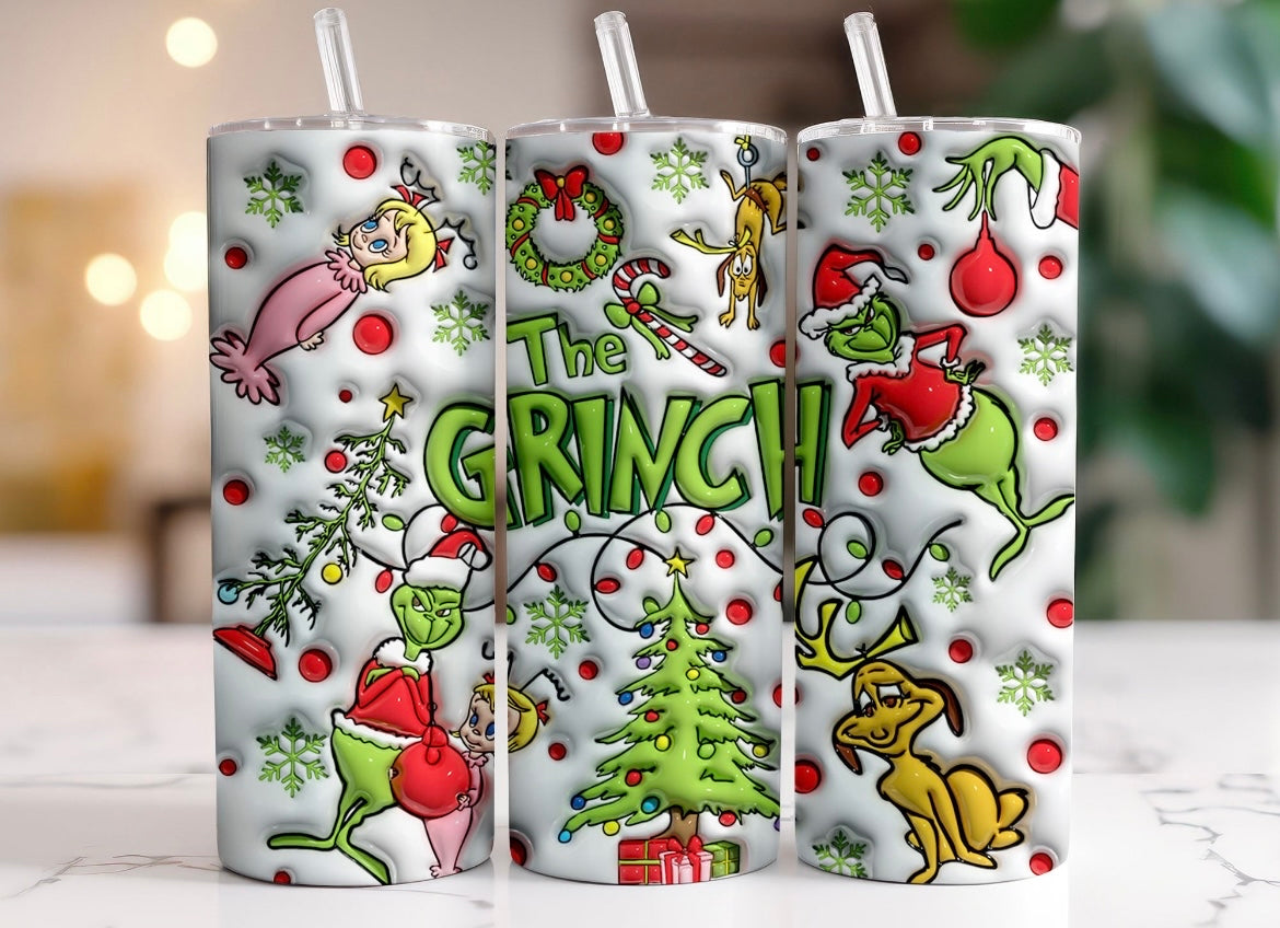 Grinch tumblers