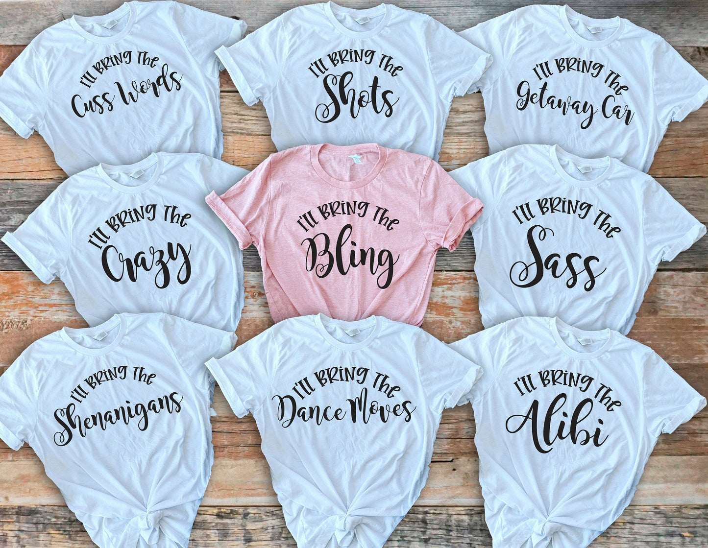 Bachelor or bachelorette Party shirts