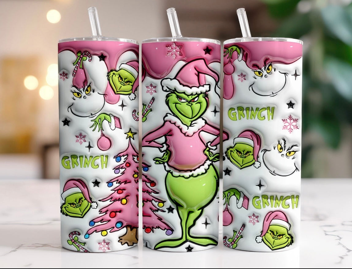 Grinch tumblers