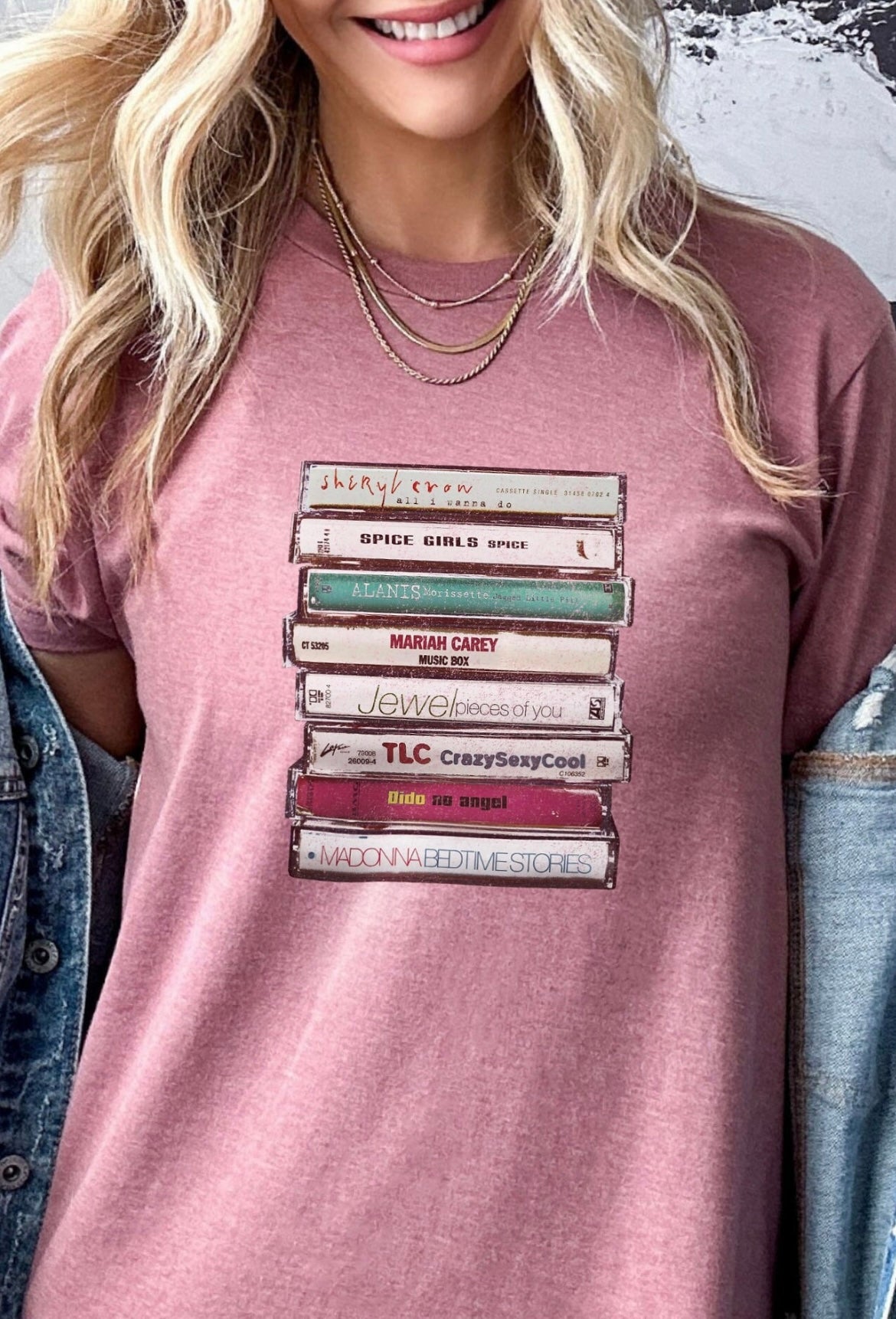 Cassette tape shirts