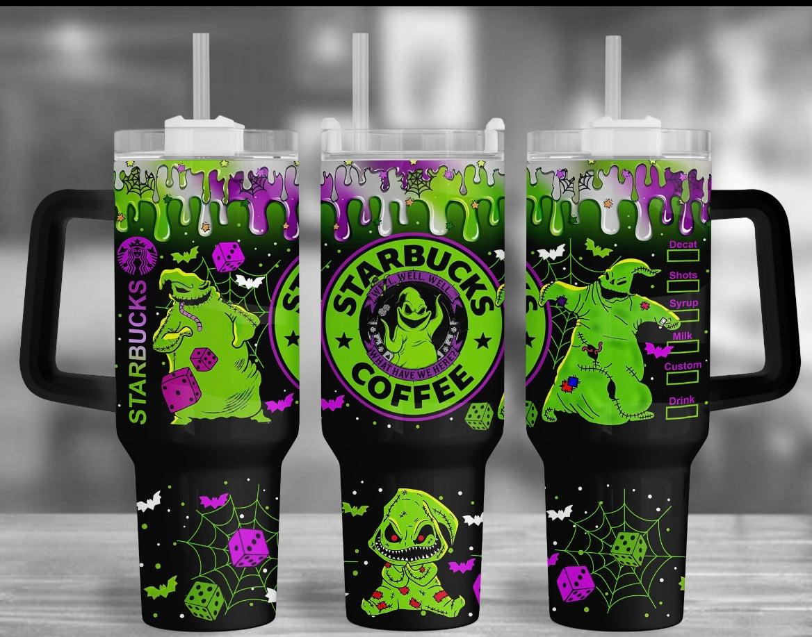 Nightmare Before Chirstmas tumblers