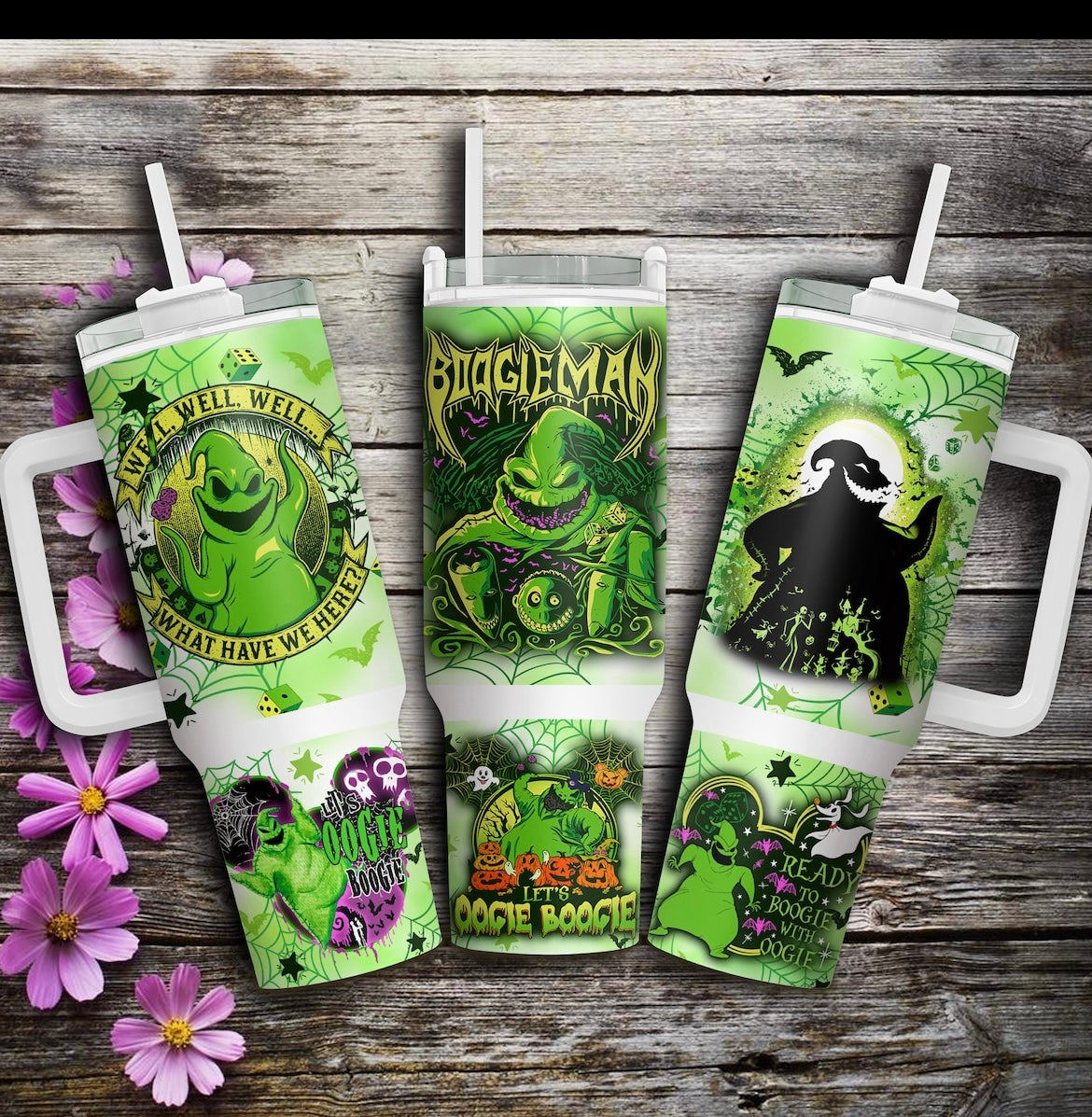 Nightmare Before Chirstmas tumblers