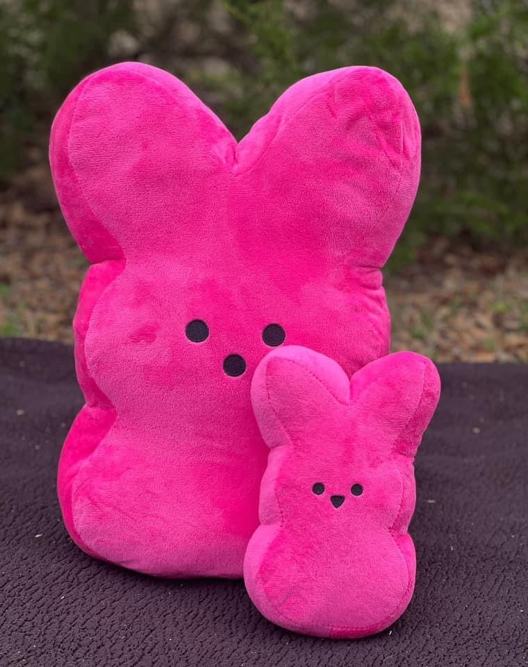 Customized Stuffed Peeps with name and date