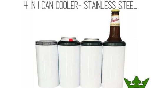 Koozie can and bottle metal holder