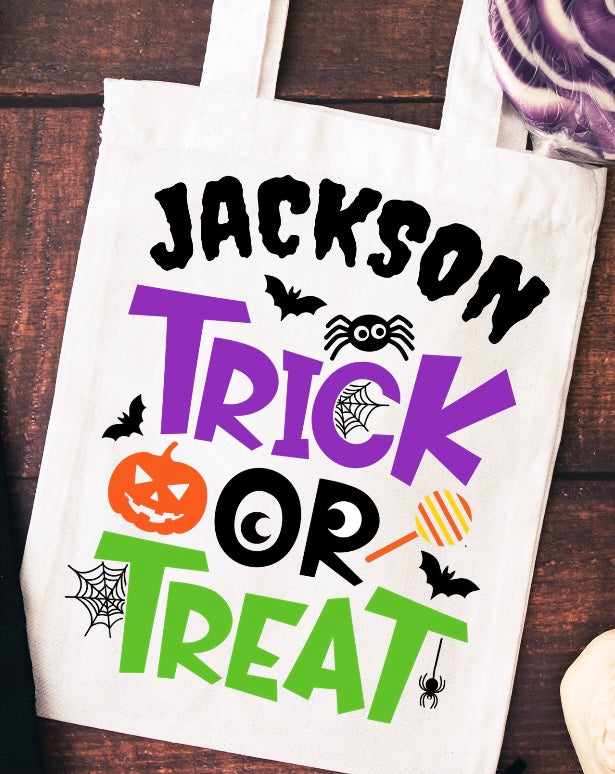 Halloween Customized Treat Bags