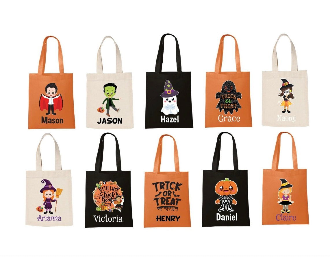 Halloween Customized Treat Bags