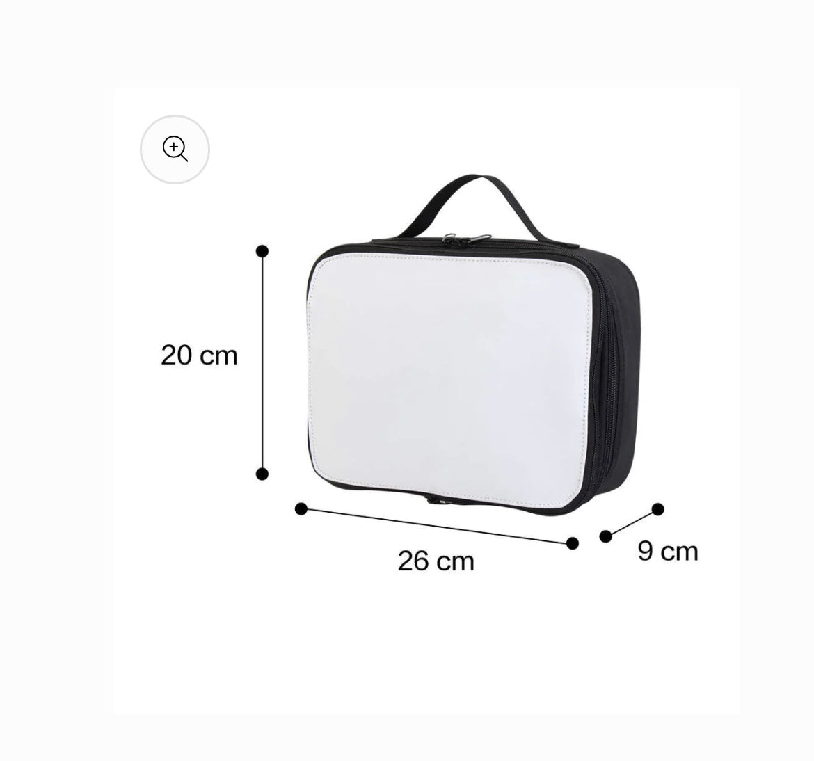 Lunch Box with handle or with straps