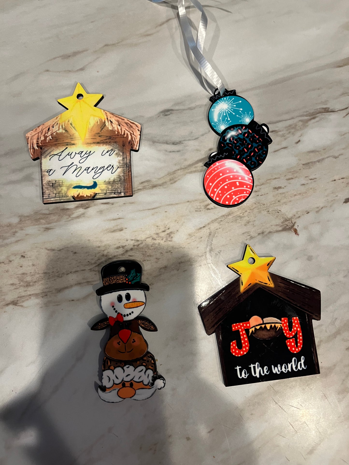 Christmas Ornaments-Smaller ones