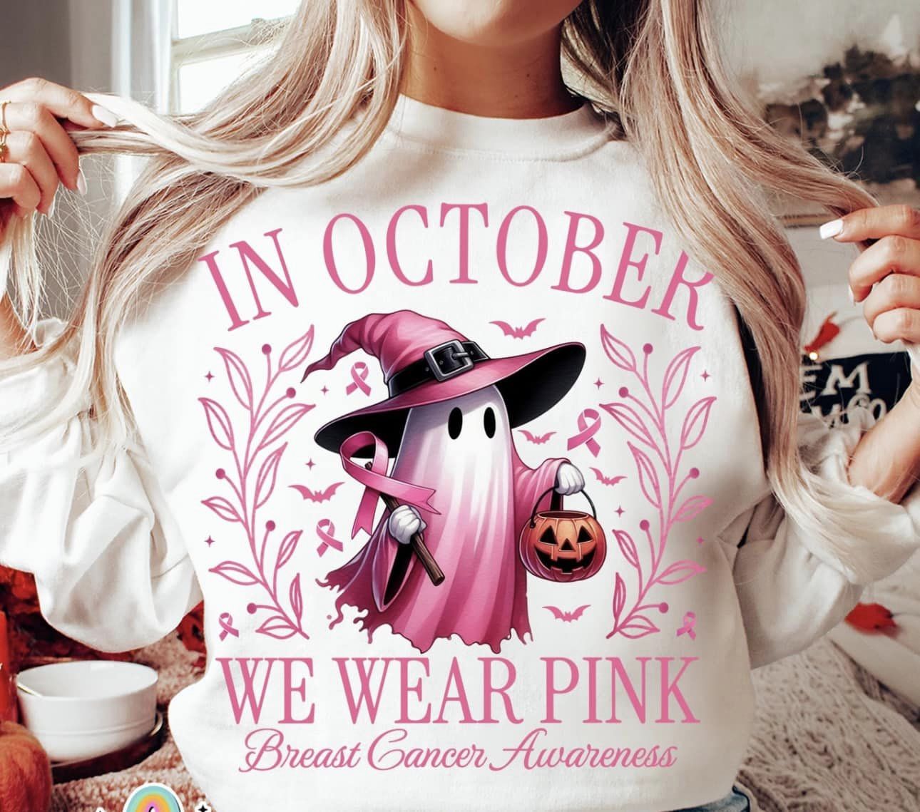 In October we wear pink