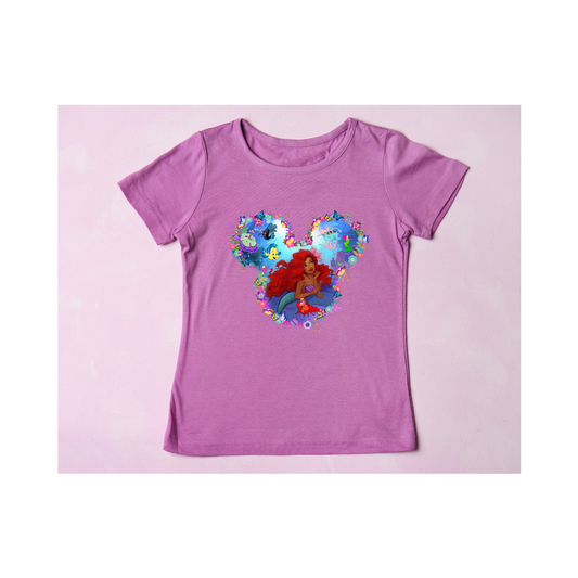 Disney Little Mermaid youth shirts