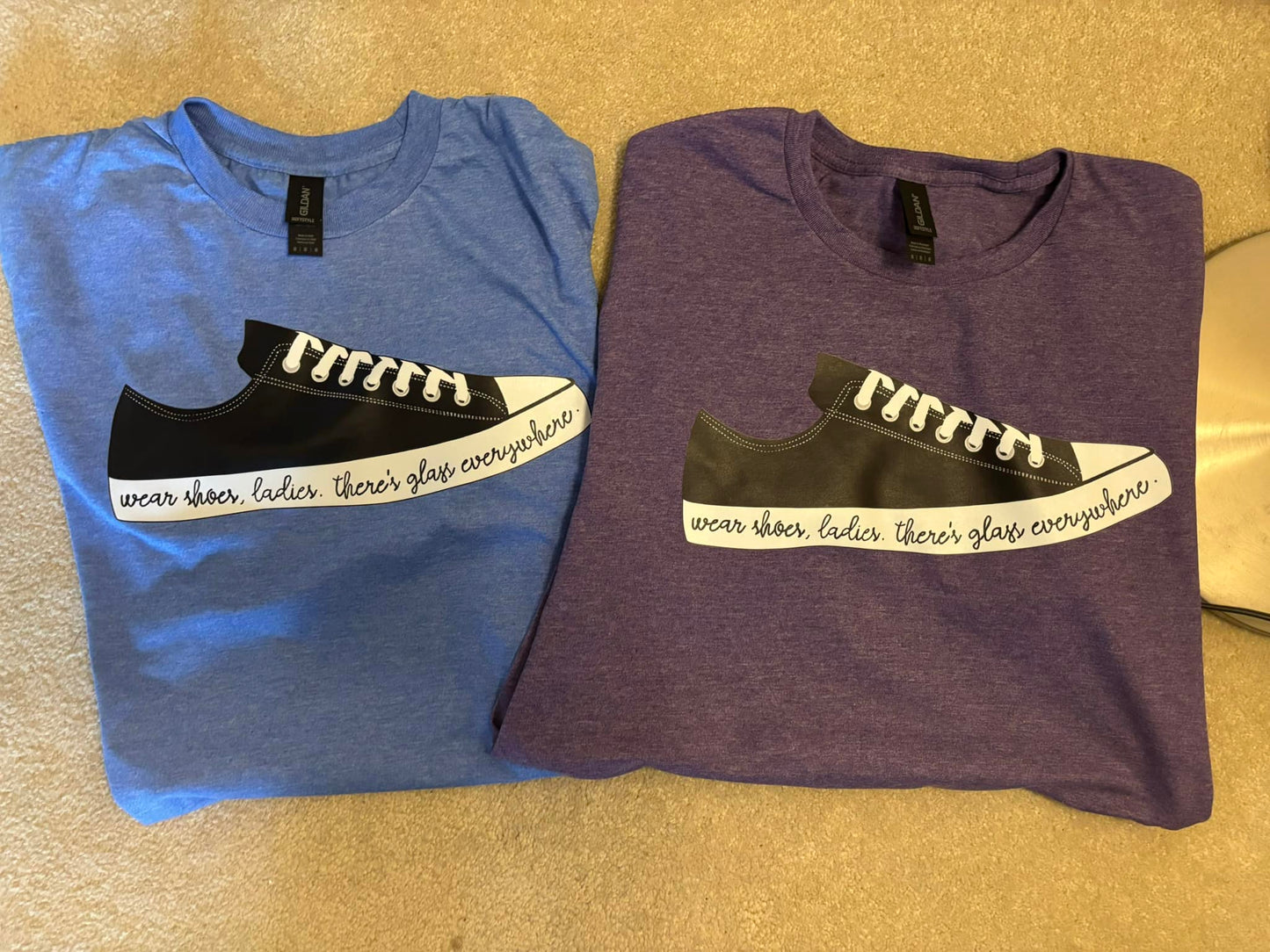 Converse shoe shirts for Harris