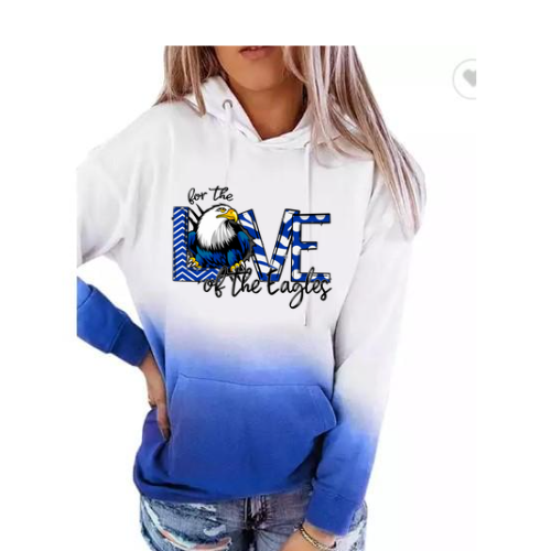 High School hoodies-Lightning bolt or for the love of