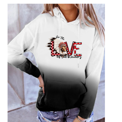 High School hoodies-Lightning bolt or for the love of