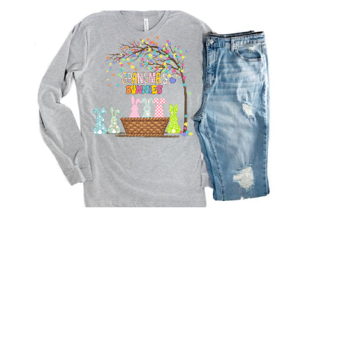 Easter PeepsCustomized Long Sleeve Shirt