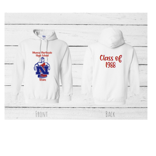 Muncie Northside Class of 1988-Hoodie