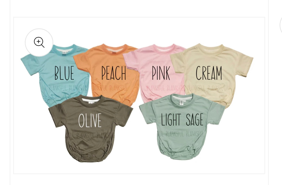 Infant Bubble Rompers