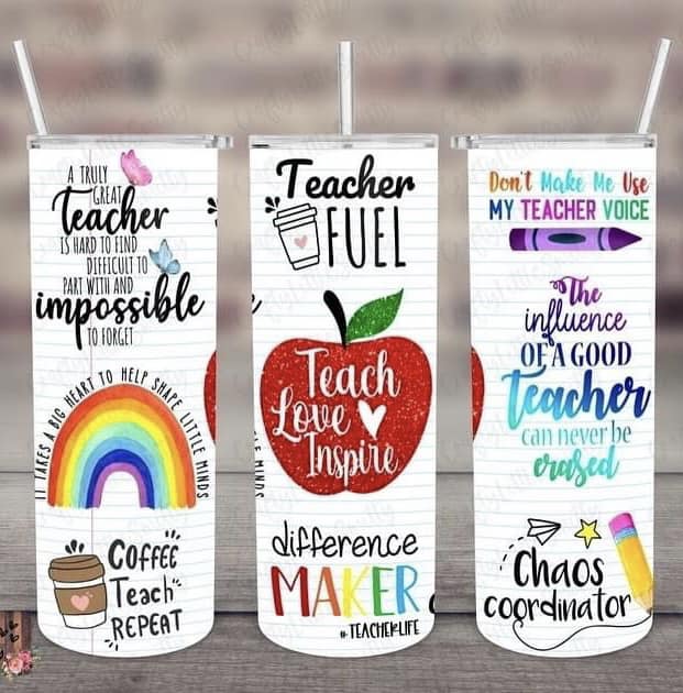 Teacher-20oz Customized Tumbler